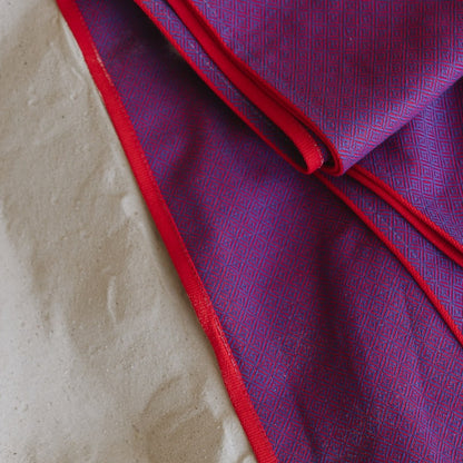 Storchenwiege RingSling Baumwolle – Leo Violett