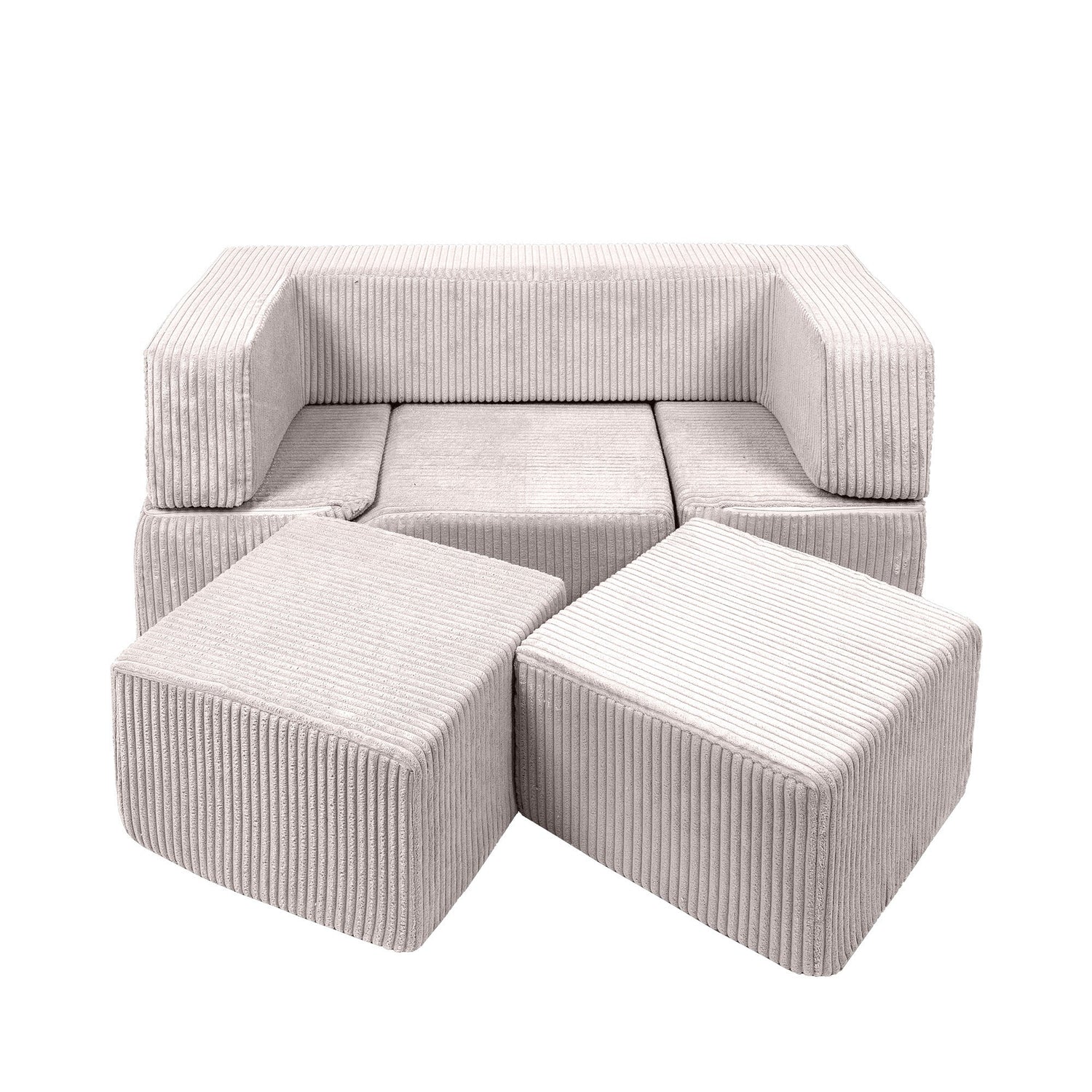 Design4Kids Schaumspielset Elements Jewel Cord mit Bällebad &amp; 100 Bälle