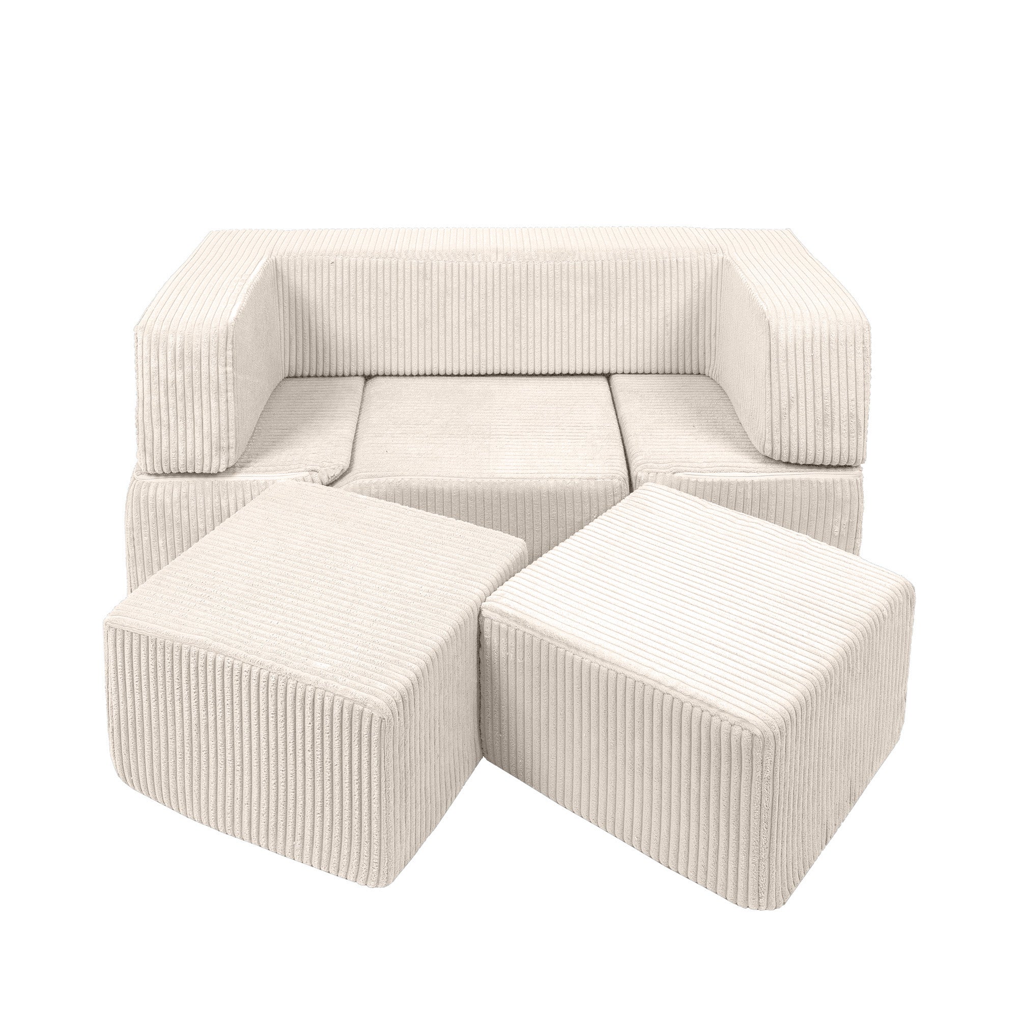Design4Kids Schaumspielset Elements Jewel Cord mit Bällebad &amp; 100 Bälle