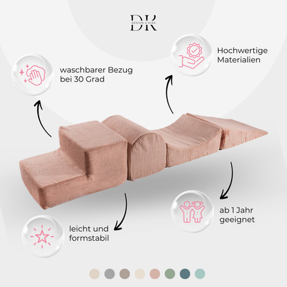 Design4Kids Schaumspielset Jewel Cord mit 4 Elementen