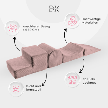 Design4Kids Schaumspielset Jewel Cord mit 4 Elementen