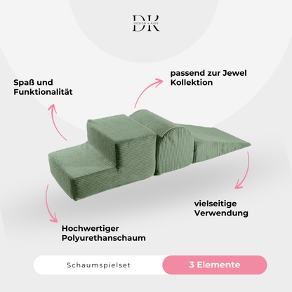 Design4Kids Schaumspielset Jewel Cord mit 3 Elementen