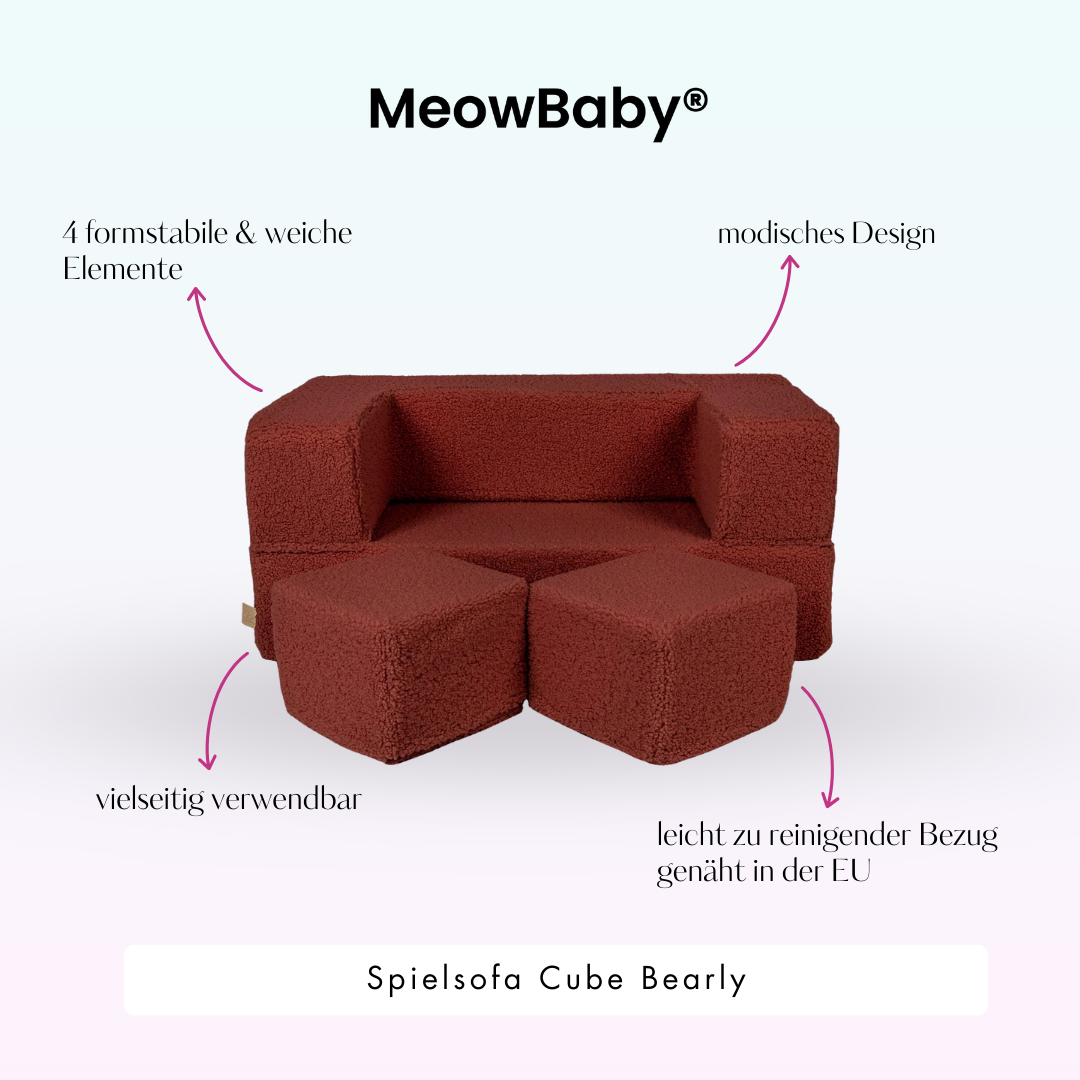 MeowBaby Spielsofa Cube Bearly