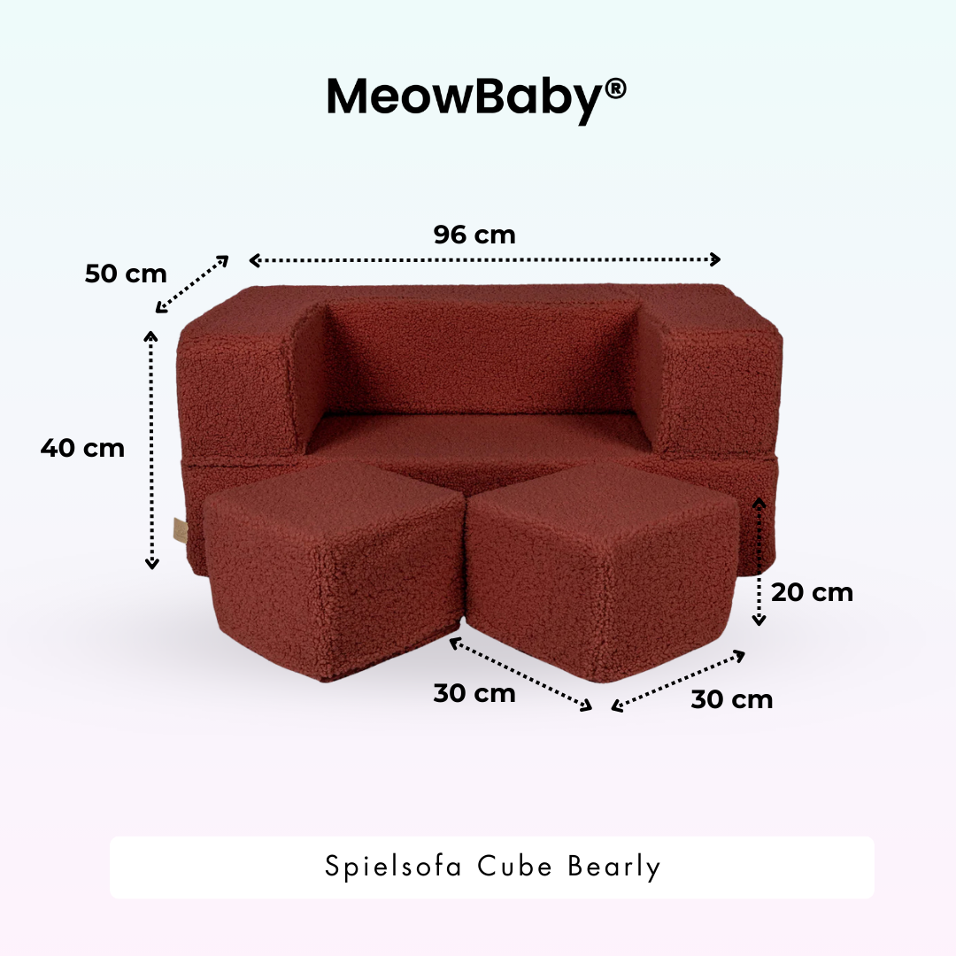 MeowBaby Spielsofa Cube Bearly