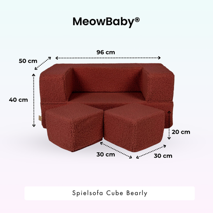 MeowBaby Spielsofa Cube Bearly