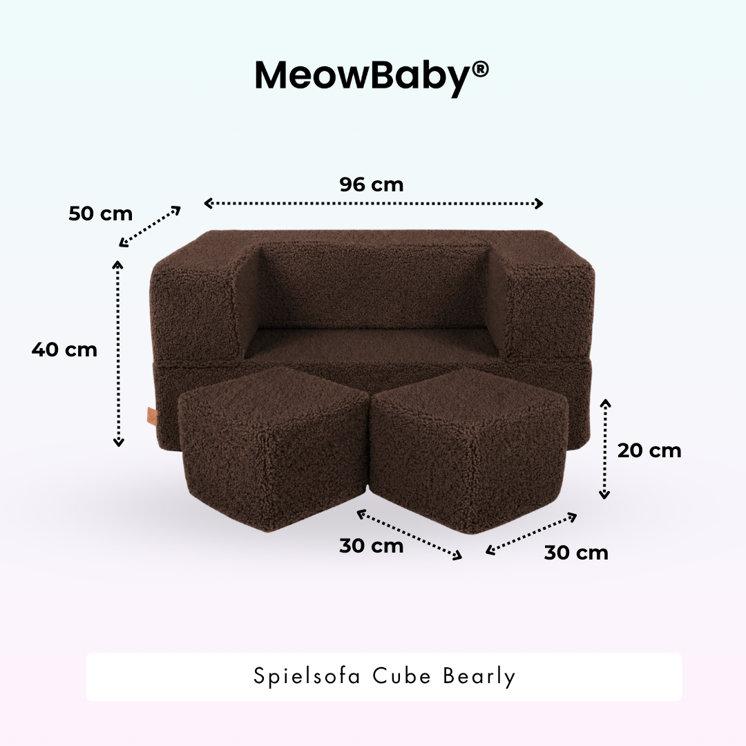 MeowBaby Spielsofa Cube Bearly