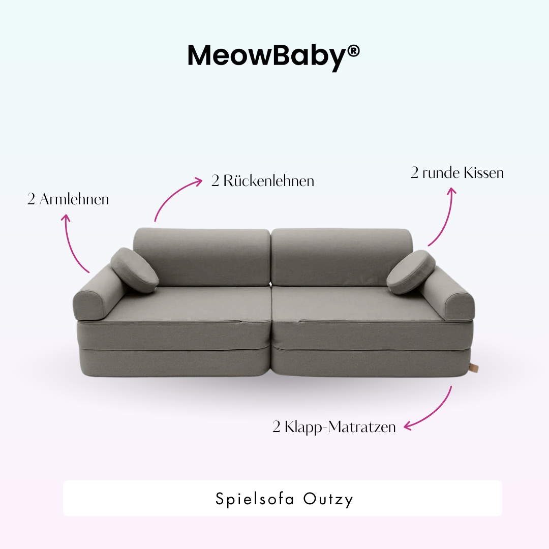 MeowBaby Spielsofa Outzy - Outdoor Living Edition