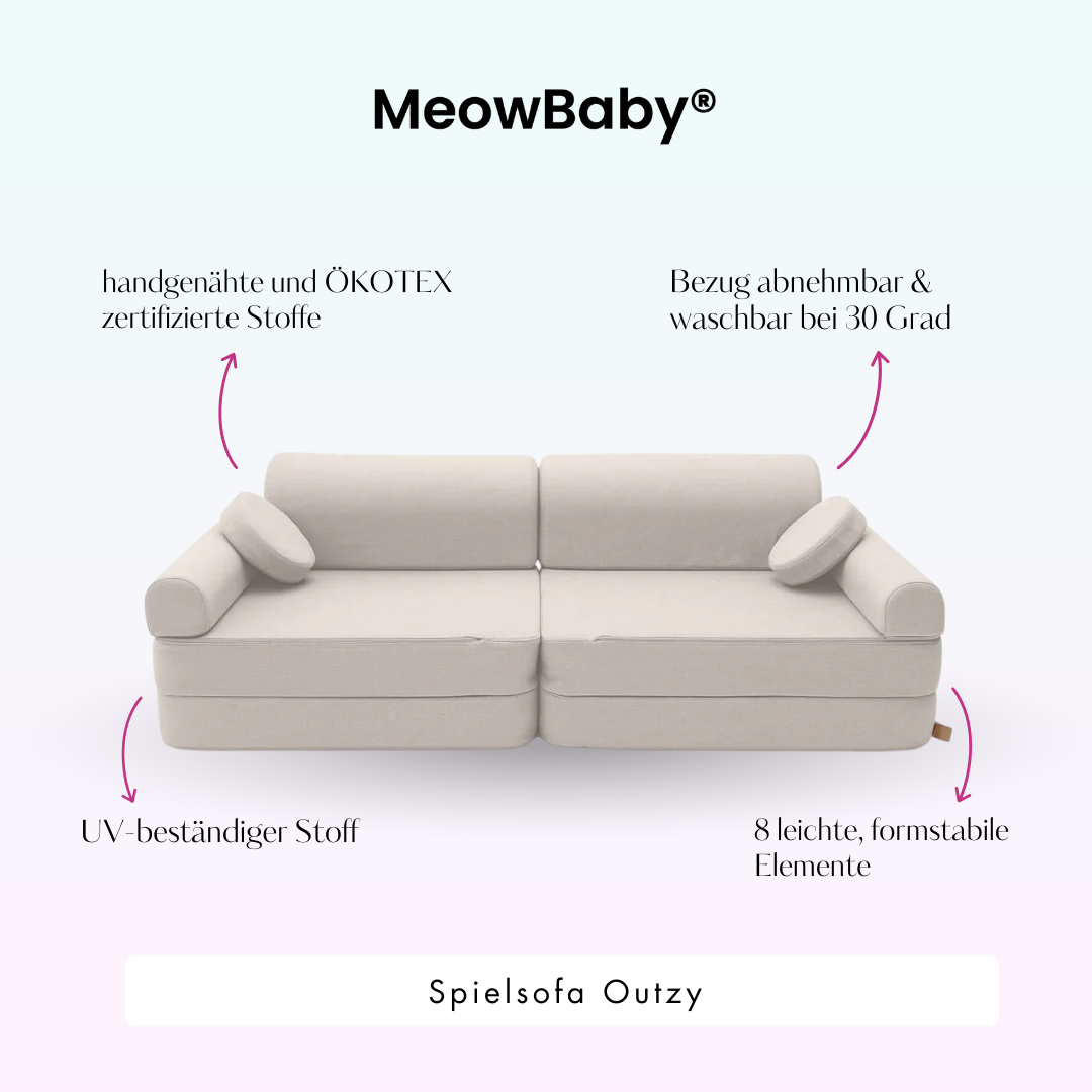 MeowBaby Spielsofa Outzy - Outdoor Living Edition