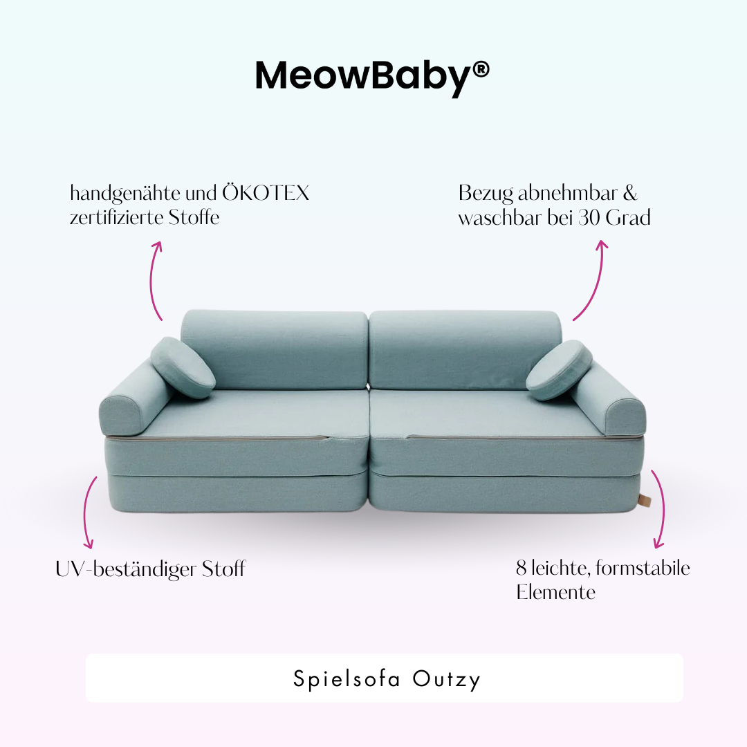 MeowBaby Spielsofa Outzy - Outdoor Living Edition