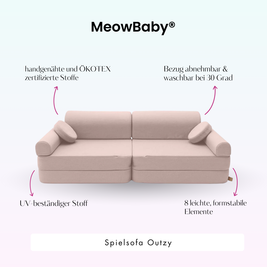 MeowBaby Spielsofa Outzy - Outdoor Living Edition