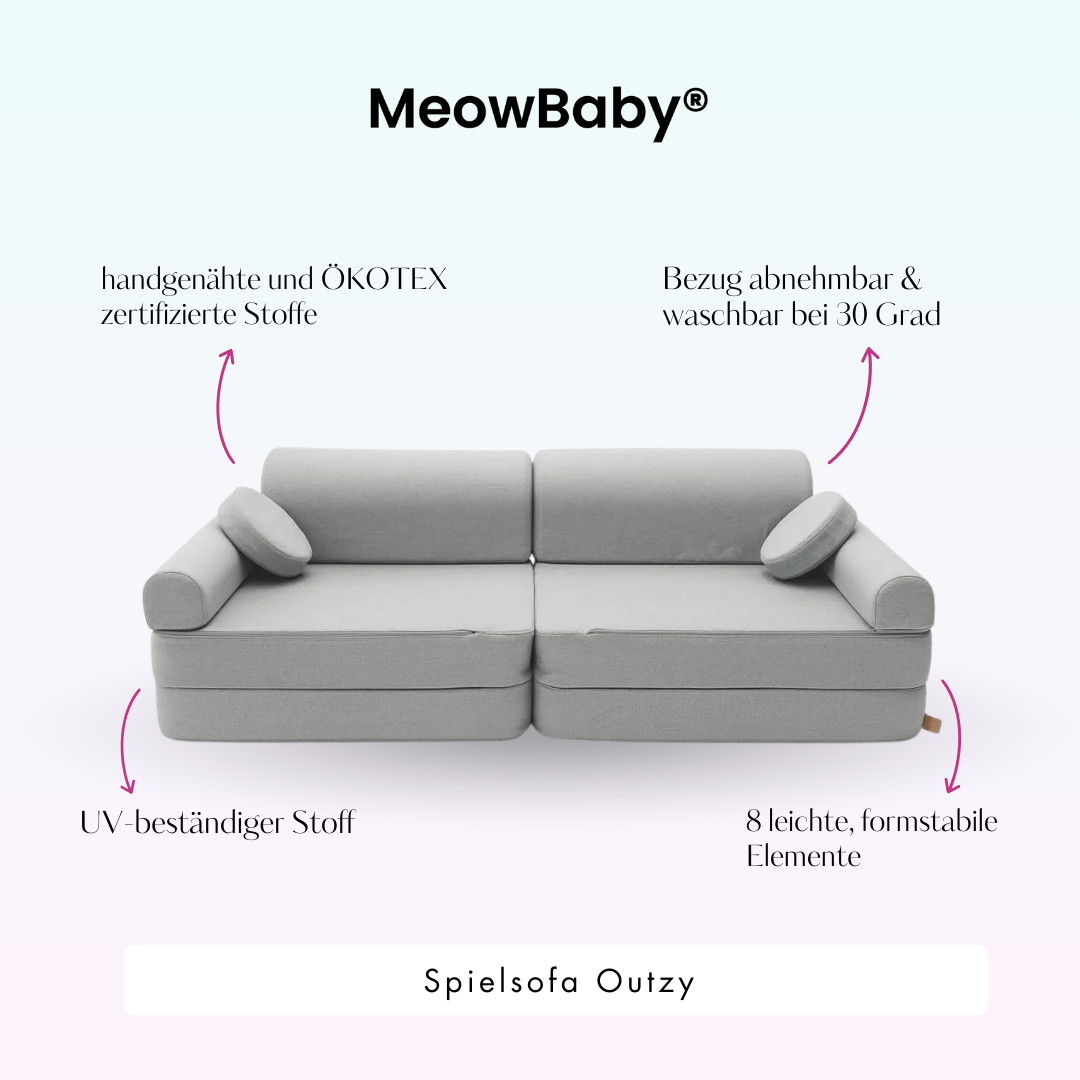 MeowBaby Spielsofa Outzy - Outdoor Living Edition