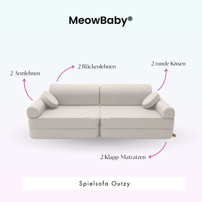 MeowBaby Spielsofa Outzy - Outdoor Living Edition