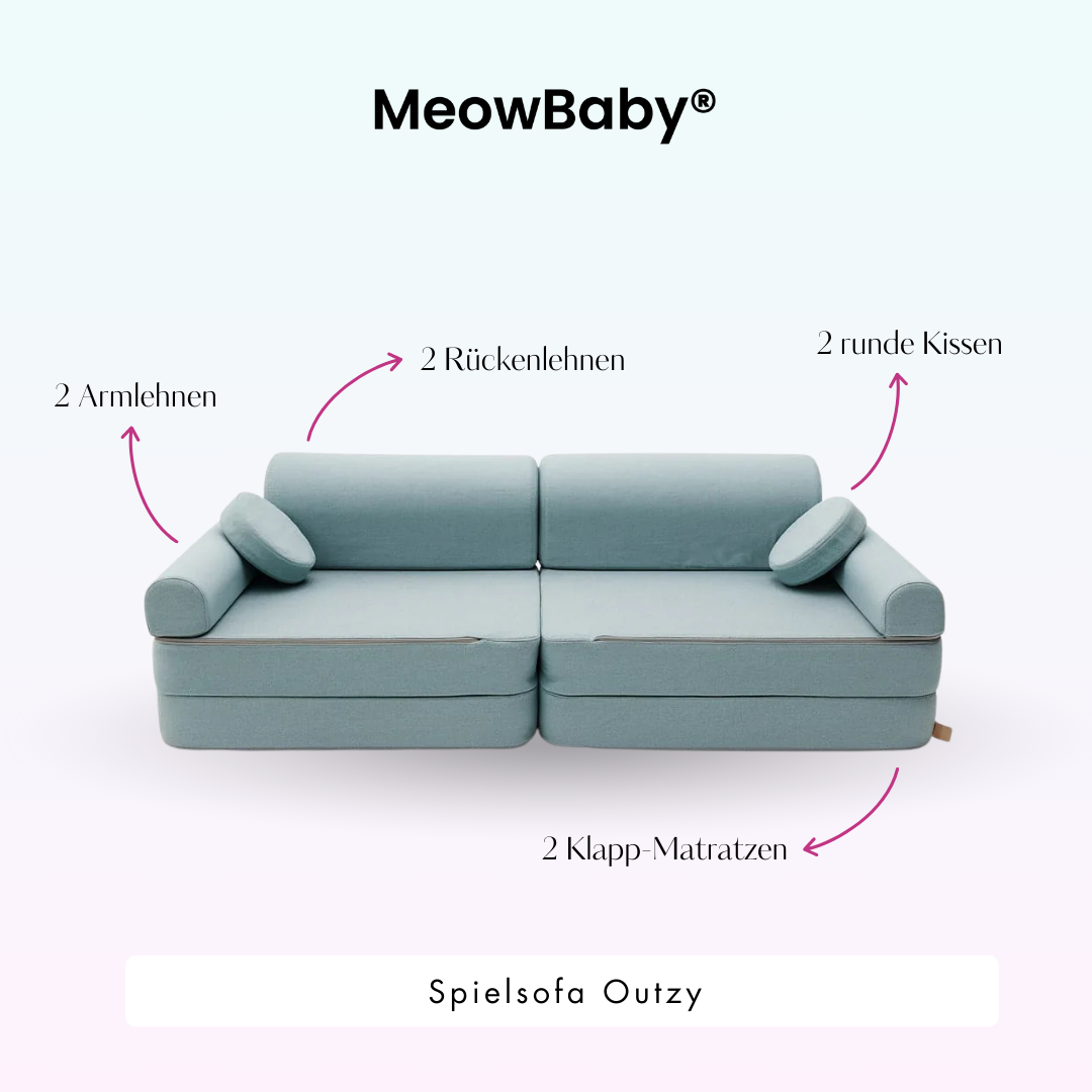 MeowBaby Spielsofa Outzy - Outdoor Living Edition
