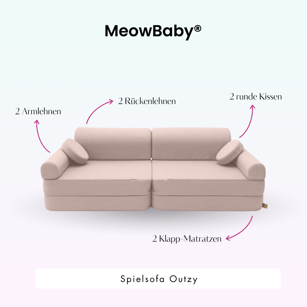 MeowBaby Spielsofa Outzy - Outdoor Living Edition