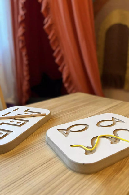 BabyWood Graphomotorisches Board