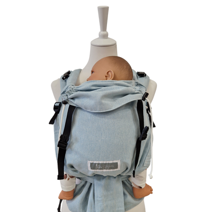Storchenwiege Talemo Half-Buckle Babytrage – Aqua