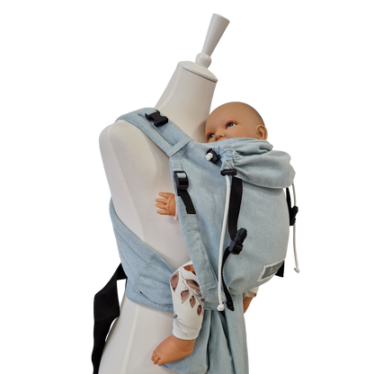 Storchenwiege Talemo Half-Buckle Babytrage – Aqua