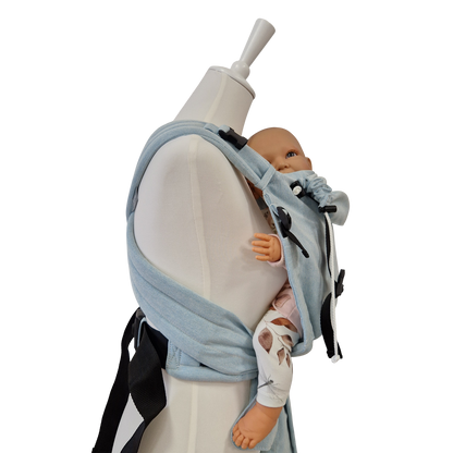 Storchenwiege Talemo Half-Buckle Babytrage – Aqua