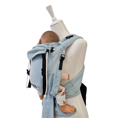 Storchenwiege Talemo Half-Buckle Babytrage – Aqua