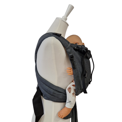 Storchenwiege Talemo Half-Buckle Babytrage – Graphit