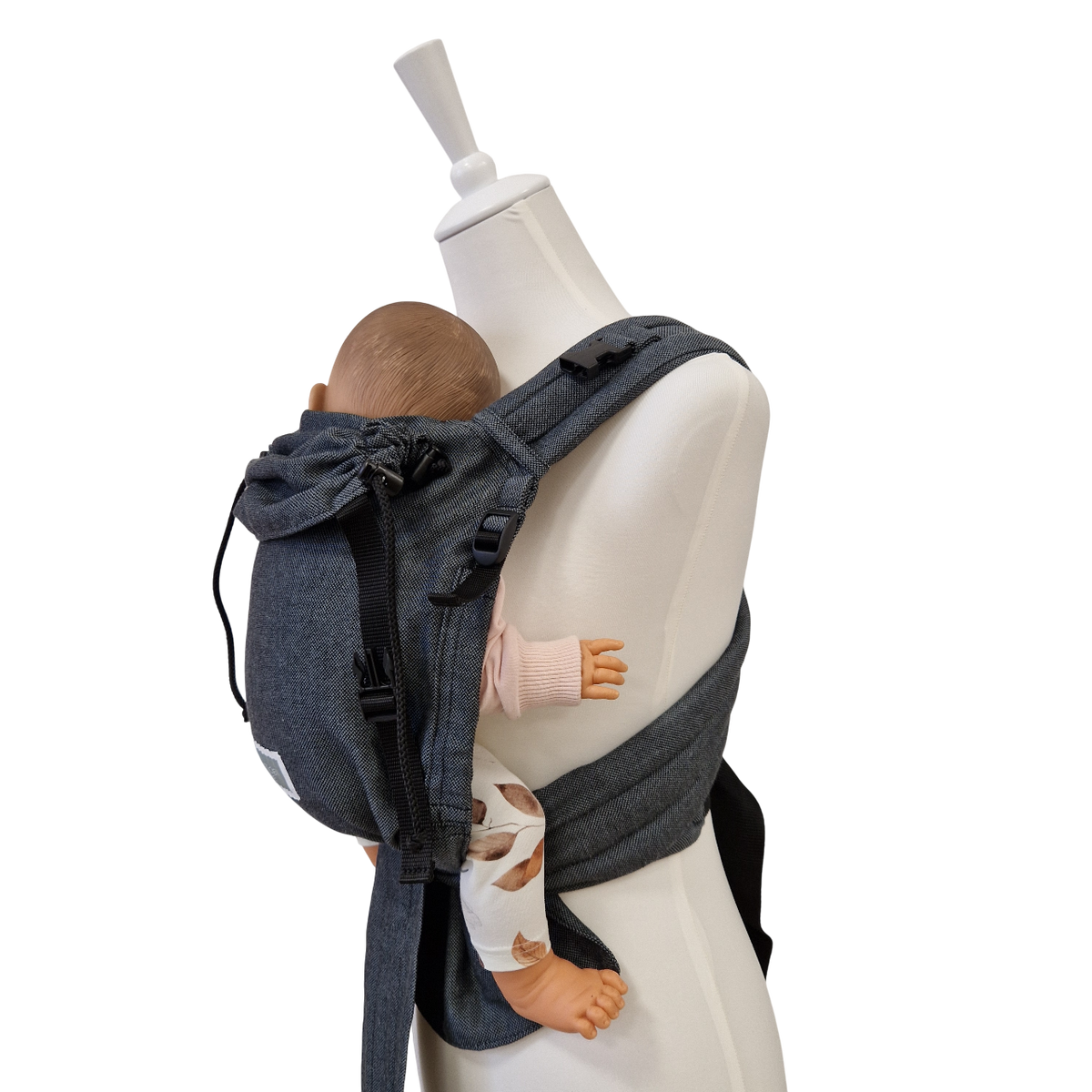 Storchenwiege Talemo Half-Buckle Babytrage – Graphit