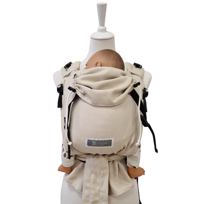 Storchenwiege Talemo Half-Buckle Babytrage – Fischgrat