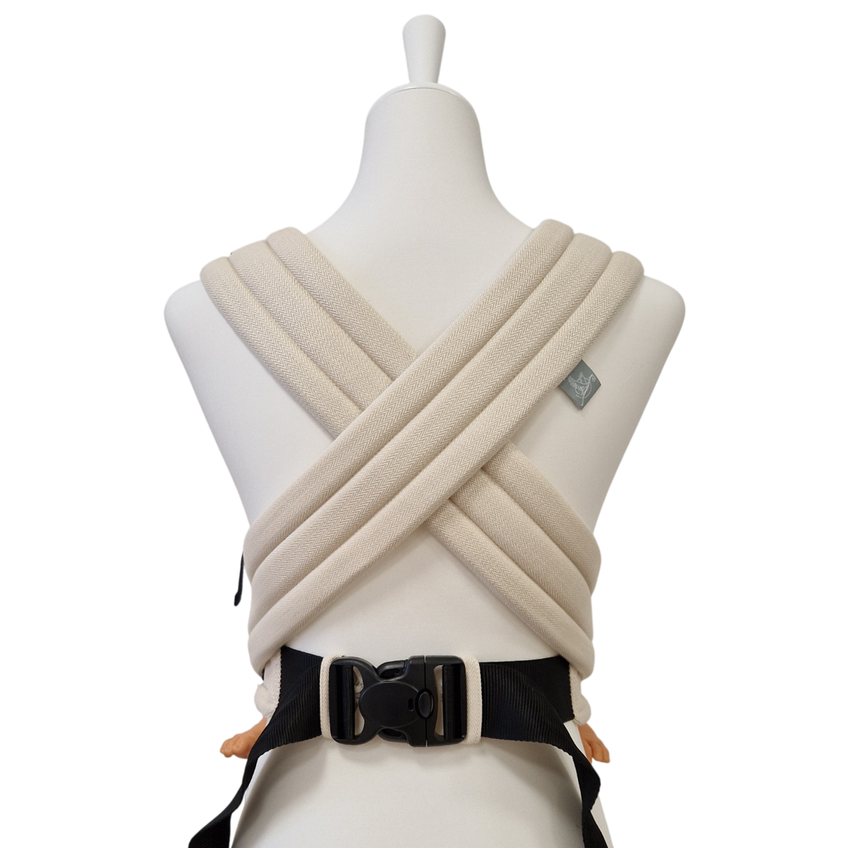 Storchenwiege Talemo Half-Buckle Babytrage – Fischgrat