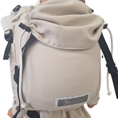 Storchenwiege Talemo Half-Buckle Babytrage – Fischgrat