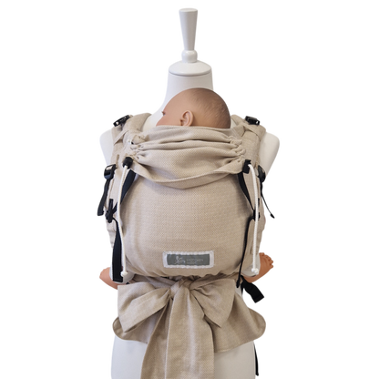 Storchenwiege Talemo Half-Buckle Babytrage – Leo Natur
