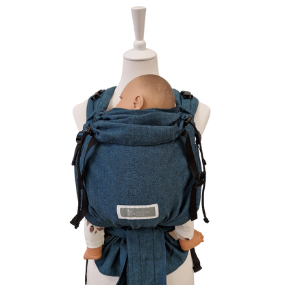 Storchenwiege Talemo Half-Buckle Babytrage – Türkis