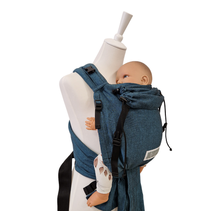 Storchenwiege Talemo Half-Buckle Babytrage – Türkis