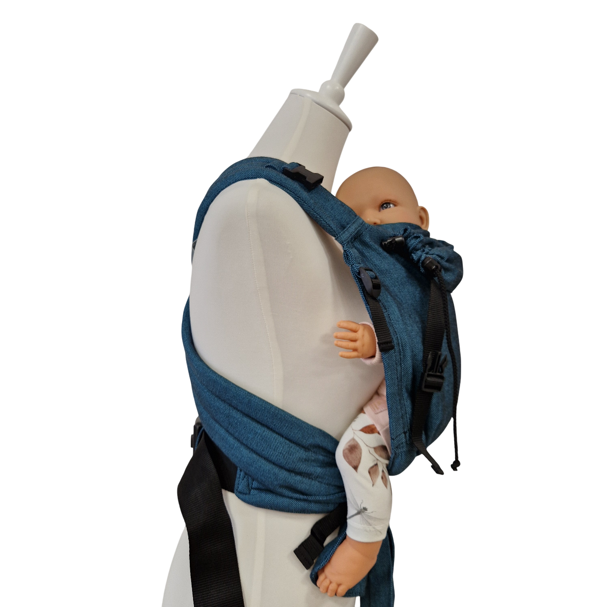 Storchenwiege Talemo Half-Buckle Babytrage – Türkis