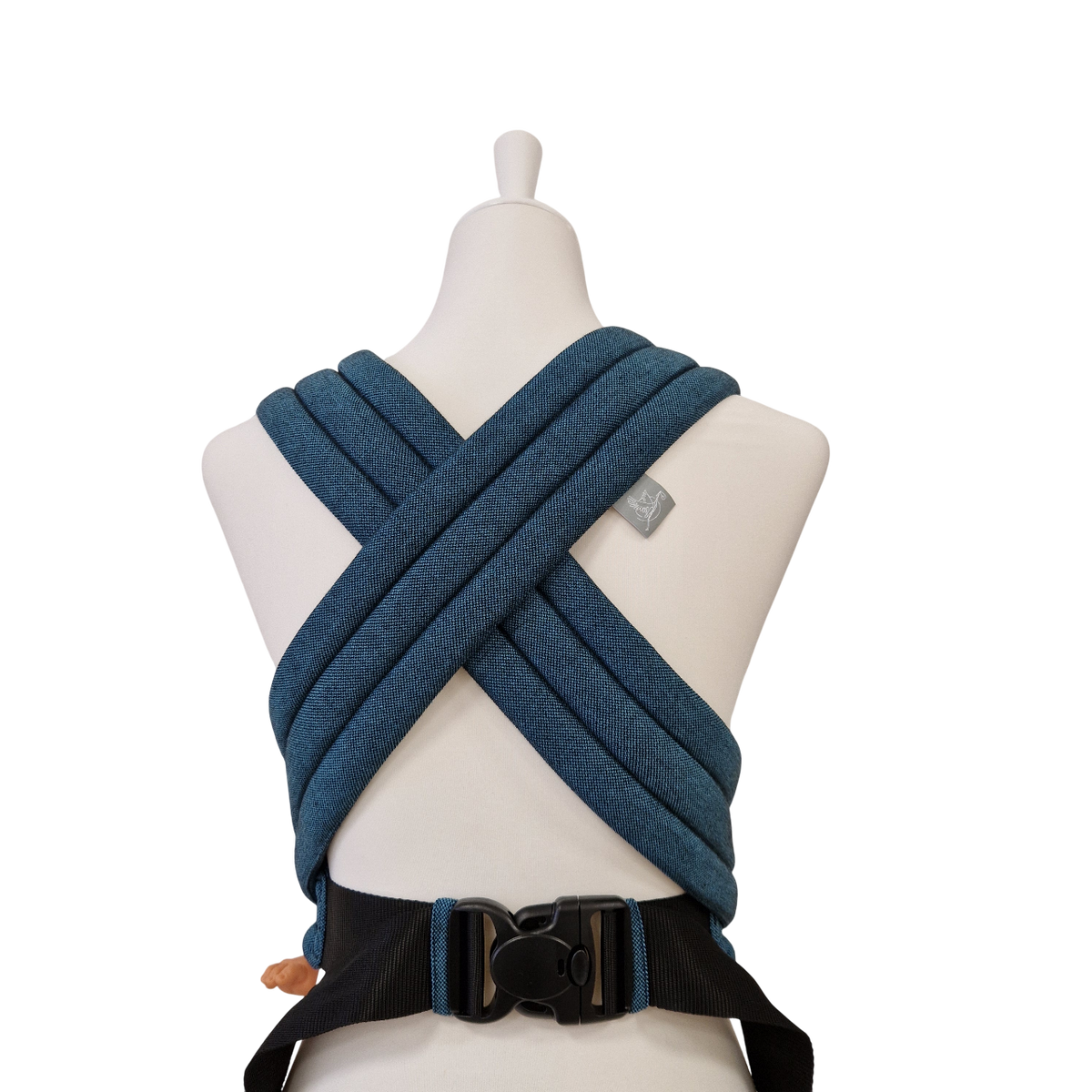 Storchenwiege Talemo Half-Buckle Babytrage – Türkis