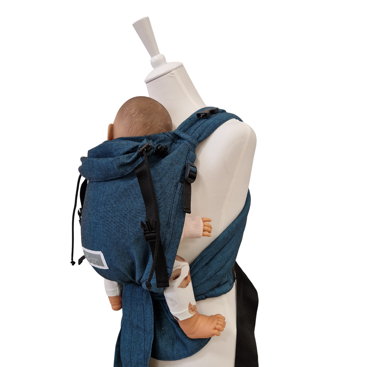 Storchenwiege Talemo Half-Buckle Babytrage – Türkis