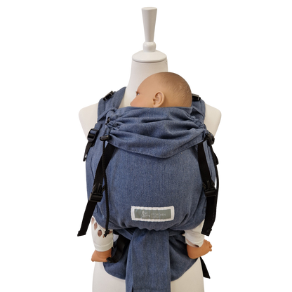 Storchenwiege Talemo Half-Buckle Babytrage – Jeans