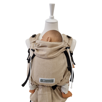 Storchenwiege Talemo Half-Buckle Babytrage – Natur