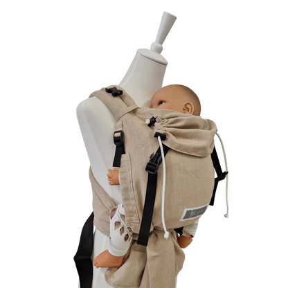 Storchenwiege Talemo Half-Buckle Babytrage – Natur