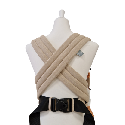 Storchenwiege Talemo Half-Buckle Babytrage – Natur