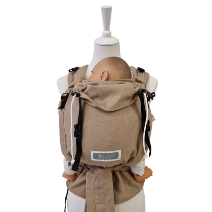 Storchenwiege Talemo Half-Buckle Babytrage – Sand