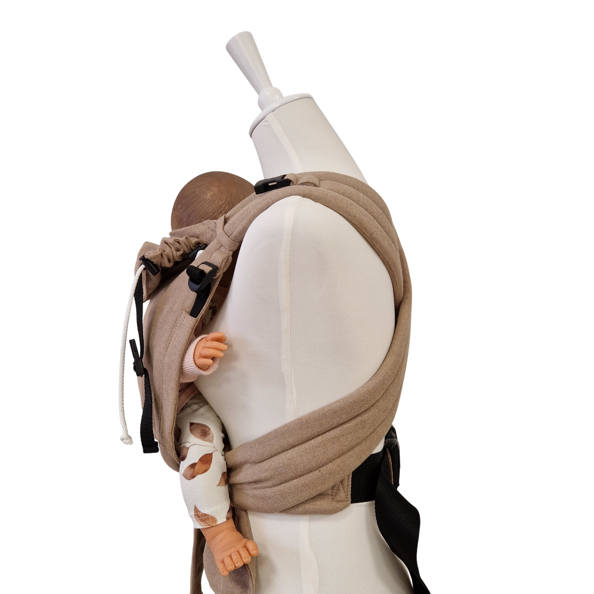 Storchenwiege Talemo Half-Buckle Babytrage – Sand
