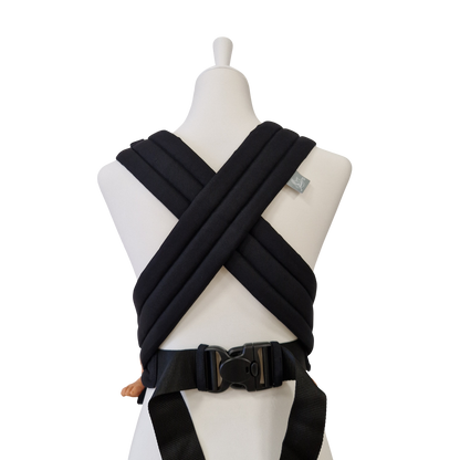 Storchenwiege Talemo Half-Buckle Babytrage – Leo Schwarz