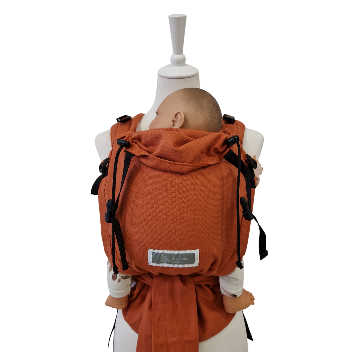 Storchenwiege Talemo Half-Buckle Babytrage – Terra