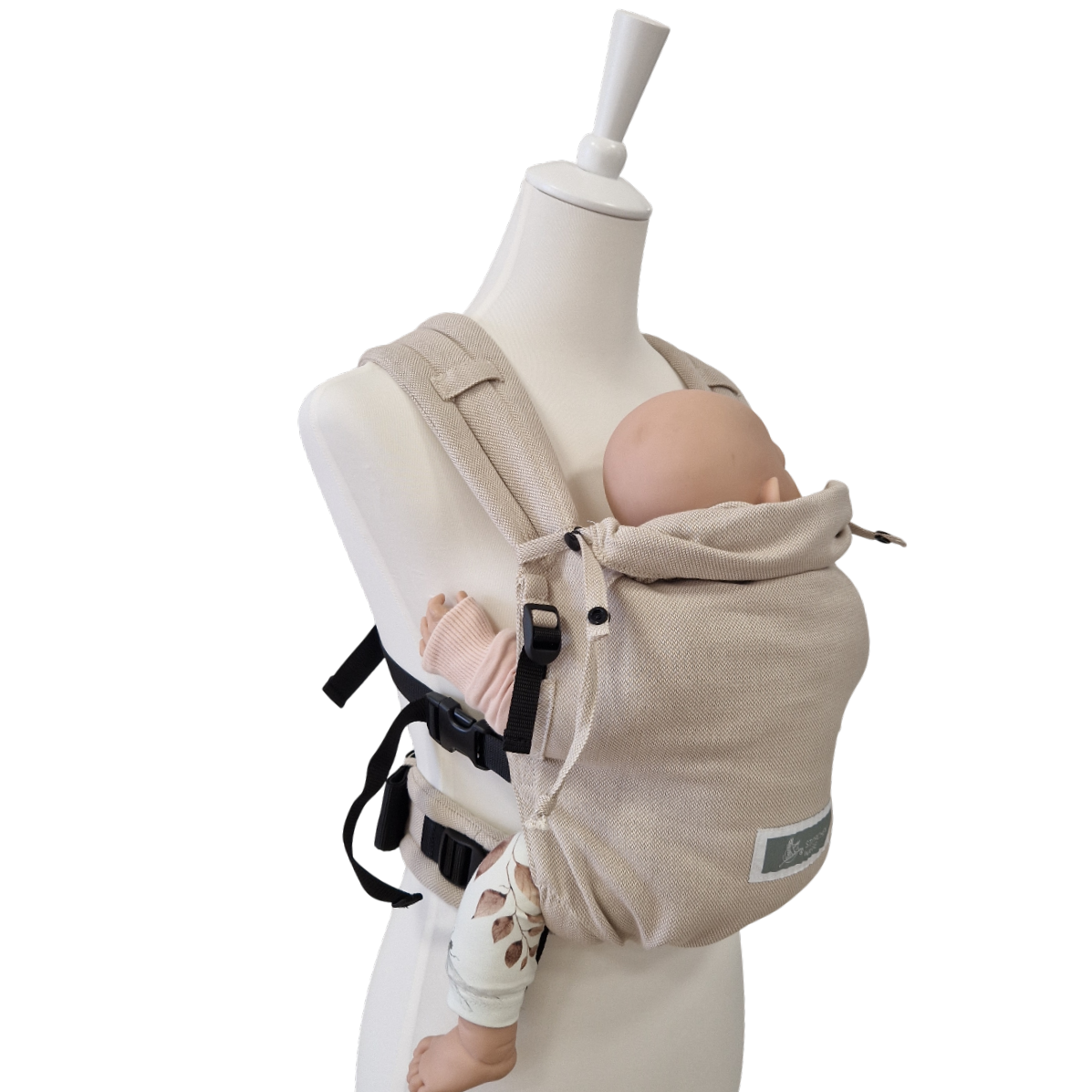 Storchenwiege Valeno Full-Buckle Babytrage – Mondstein