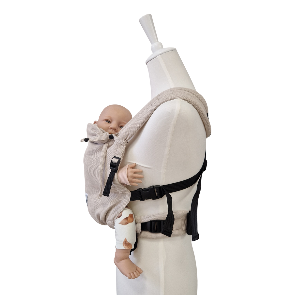 Storchenwiege Valeno Full-Buckle Babytrage – Mondstein