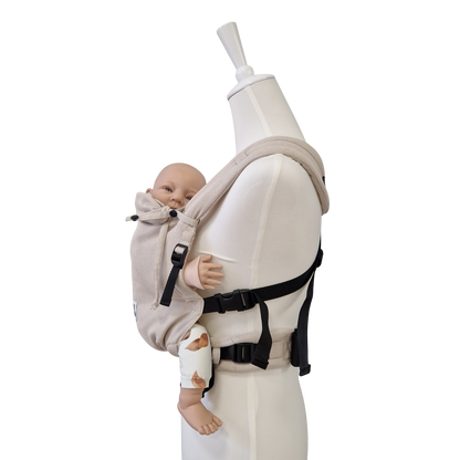 Storchenwiege Valeno Full-Buckle Babytrage – Mondstein