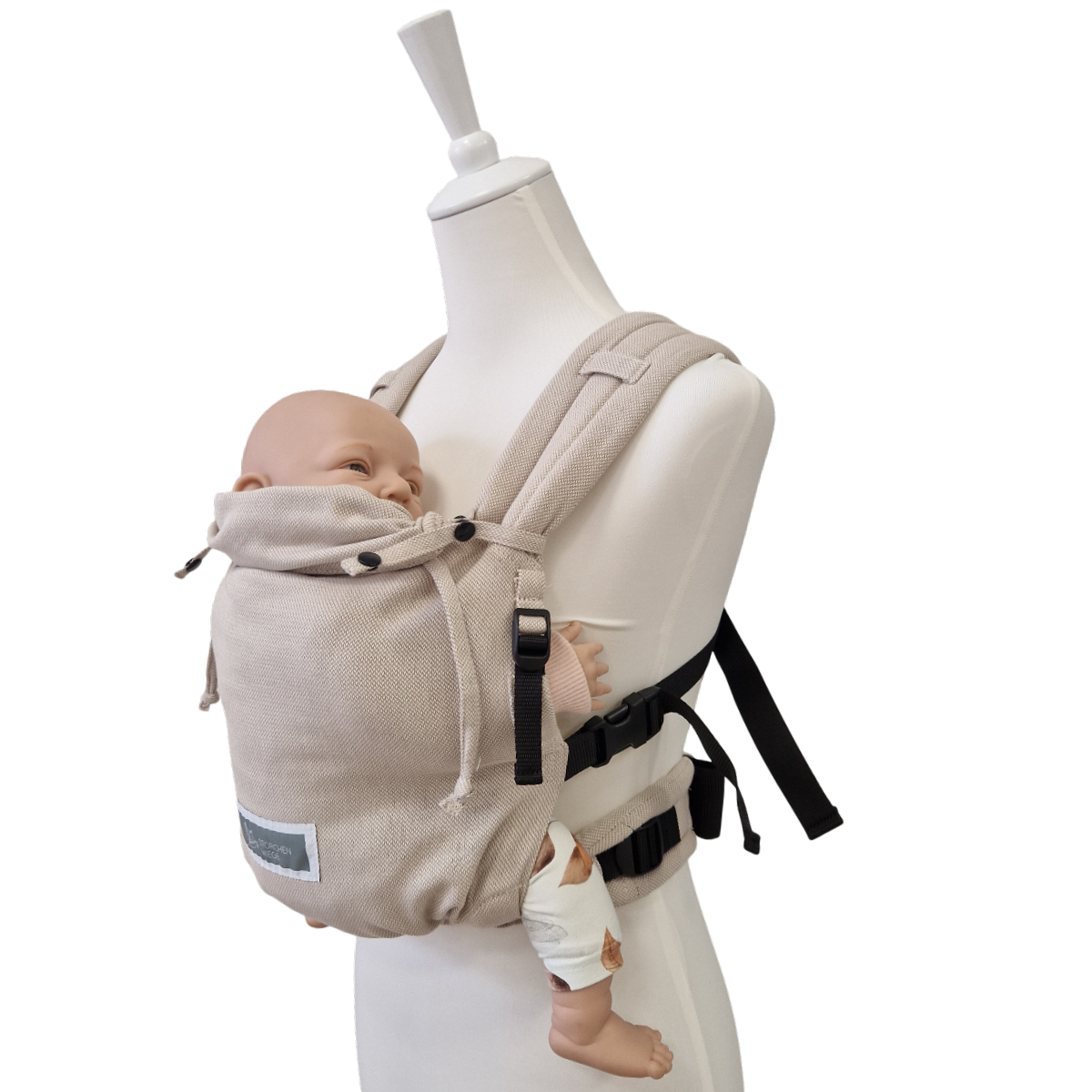 Storchenwiege Valeno Full-Buckle Babytrage – Mondstein