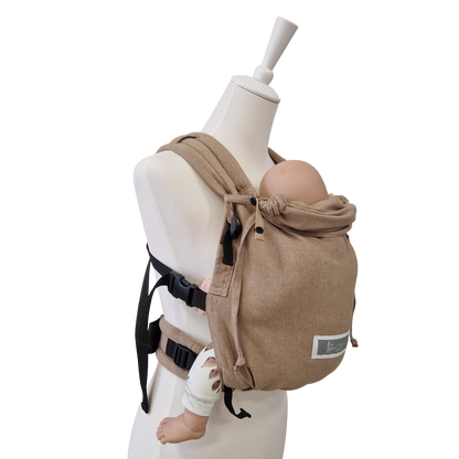 Storchenwiege Valeno Full-Buckle Babytrage – Sand
