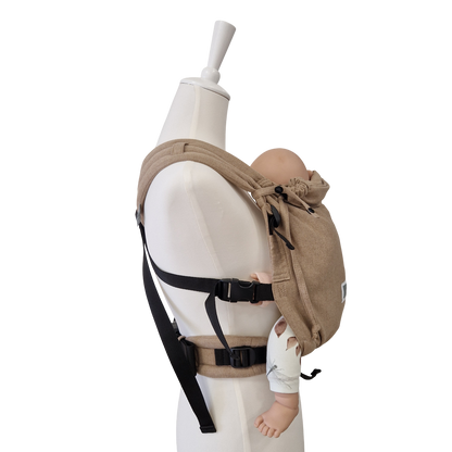 Storchenwiege Valeno Full-Buckle Babytrage – Sand