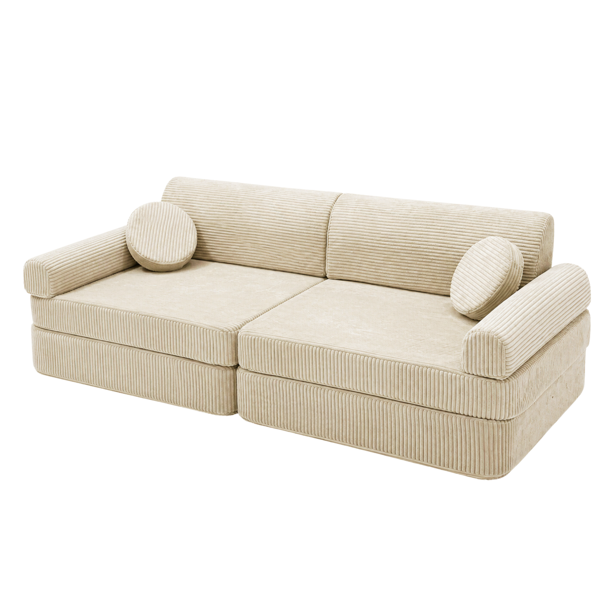 Design4Kids Spielsofa Jewel Cord Puero Smart