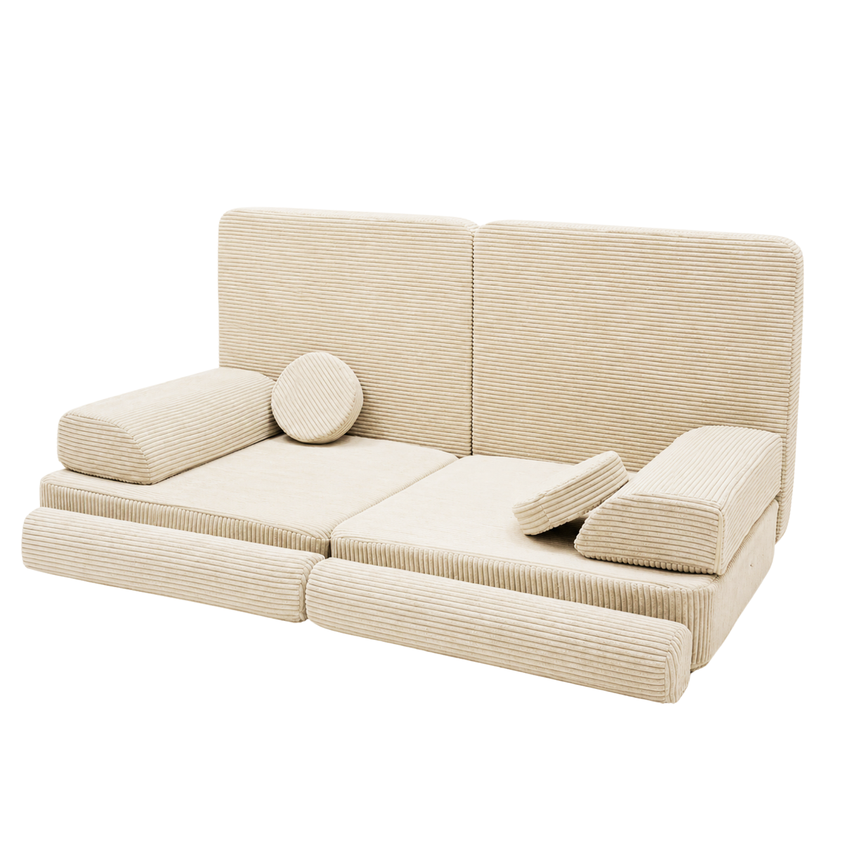 Design4Kids Spielsofa Jewel Cord Puero Smart